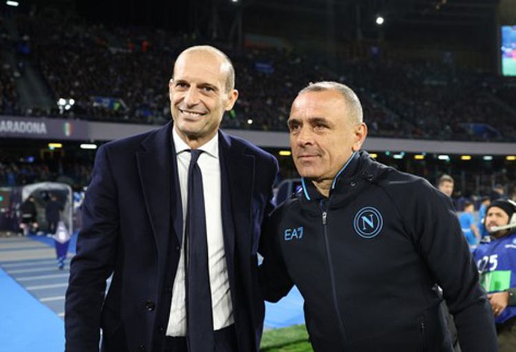 Calzona “Napoli sulla buona strada, sono felicissimo”. Allegri “sconfitta che ci farà crescere”