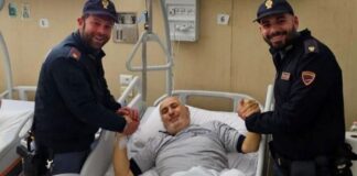 Cade in un bosco sul Vesuvio e si rompe una gamba, salvato dai poliziotti