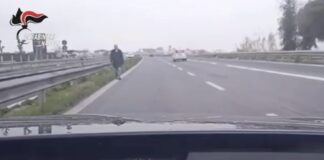 Giugliano, pericolo sull’Asse Mediano: 80enne vaga tra le auto Giugliano in Campania, pericolo sull'Asse Mediano: 80enne vaga spaesato tra le auto che sfrecciano. Salvato dai Carabinieri