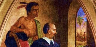 Non fu Rousseau ma Bartolomeo de Las Casas, protettore degli indios e missionario, a teorizzare il mito del buon selvaggio