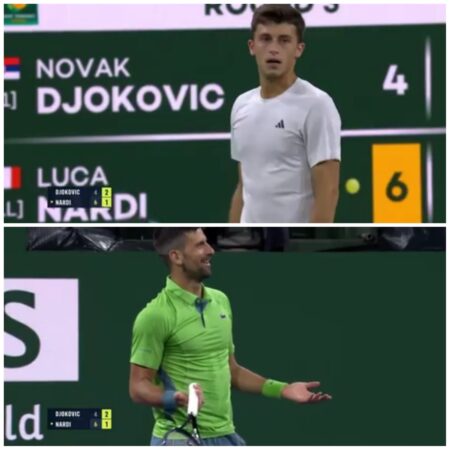 Tennis, Indian Wells Luca Nardi (n. 123) batte il numero 1 del mondo Novak Djokovic