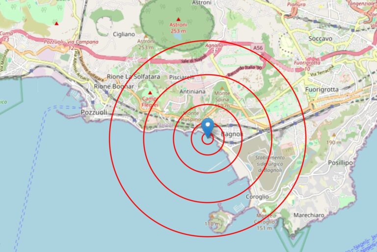Terremoti ai Campi Flegrei, partono lunedì le verifiche sugli edifici