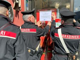 Piano di Sorrento, era un ritrovo di soggetti pericolosi e pregiudicati: sospesa un'attività del centro. I controlli dei Carabinieri proseguiranno