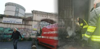 Napoli, incendio negli uffici del Giudice di Pace: distrutti documenti Napoli, incendio negli uffici del Giudice di Pace: distrutti diversi documenti. Tutte le udienze sospese, indagini in corso dei Carabinieri