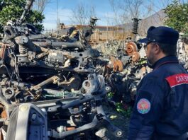 Controllo autodemolizioni dei Carabinieri Forestali della Campania nel mese di febbraio 2024