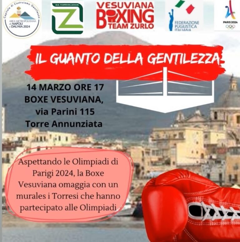 Gli Olimpionici del pugilato torrese in un murales per i 60anni della Boxe Vesuviana Gli Olimpionici del pugilato torrese in un murales per i 60anni della Boxe Vesuviana