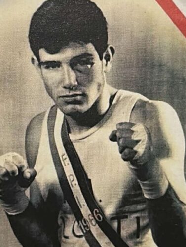 Bergamasco giovane tesserato Boxe Vesuviana