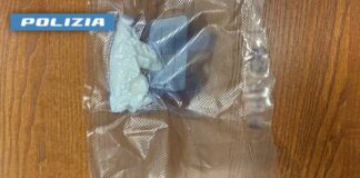 Portici: 4 panetti di hashish polizia
