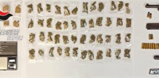 Castellammare di Stabia, blitz dei Carabinieri: sequestrate armi e droga al rione Moscarella,