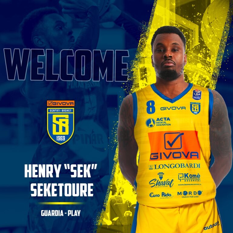 Ufficiale: Henry Sek è un nuovo atleta della Givova Scafati
