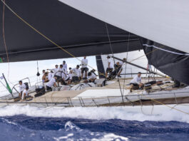 Scontro tra i titani di 100 piedi all'europeo IMA Maxi di Maggio