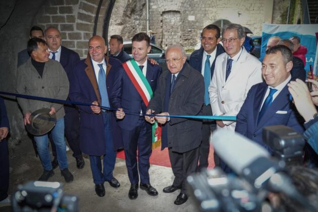 Sorrento, chiuso definitivamente il depuratore di Marina Grande: ieri la cerimonia con il presidente della Regione Campania Vincenzo De Luca