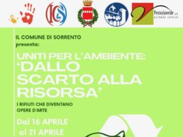 Ambiente, a Sorrento i rifiuti diventano opere d'arte