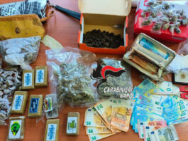 Afragola: Controlli anti droga dei carabinieri. Arrestata coppia