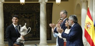 Alcaraz miglior atleta spagnolo del 2022, riceve il Premio Rey Felipe