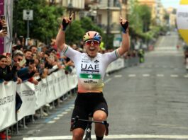 Giro Mediterraneo in Rosa: all’irlandese Gillespie tappa e maglia a Torre del Greco