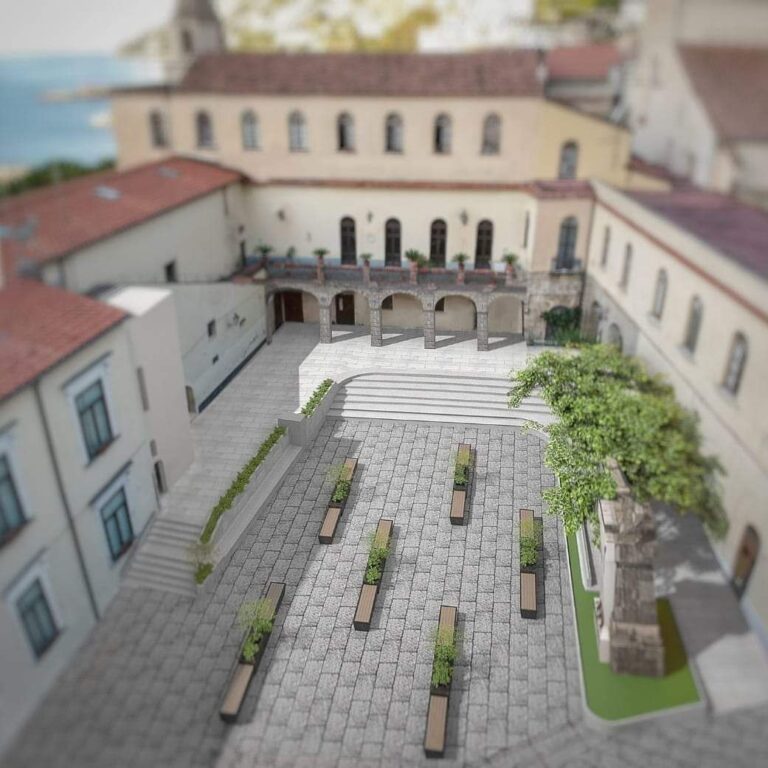 Amalfi, l’Amministrazione Milano finanzia i lavori di Riqualificazione di Piazza Municipio