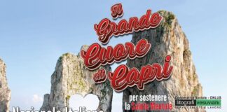 Il grande cuore di Capri, nazionale cantanti e Pazzi per Capri