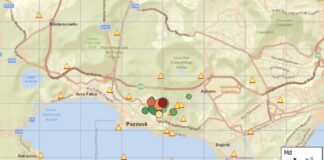 Campi Flegrei, i terremoti non si fermano: nuova scossa questa mattina a Pozzuoli. In corso sciame sismico: contati oltre 90 episodi dall'Ingv