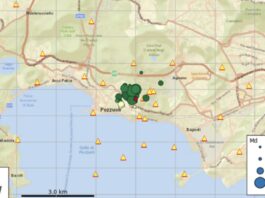 Campi Flegrei, 27 terremoti in poche ore: magnitudo massima 2.0. L'epicentro della scossa più forte nei pressi dell'Accademia aeronautica