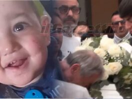 Eboli in lacrime per l'ultimo saluto a Francesco Pio. Stasera una fiaccolata