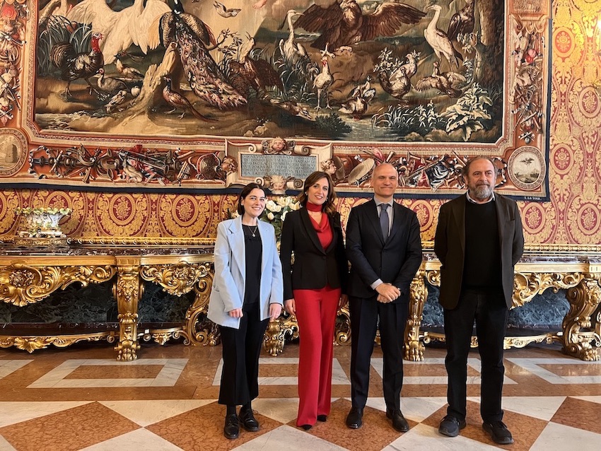 Palazzo Reale di Napoli, inaugurazione del restauro della Prima Anticamera