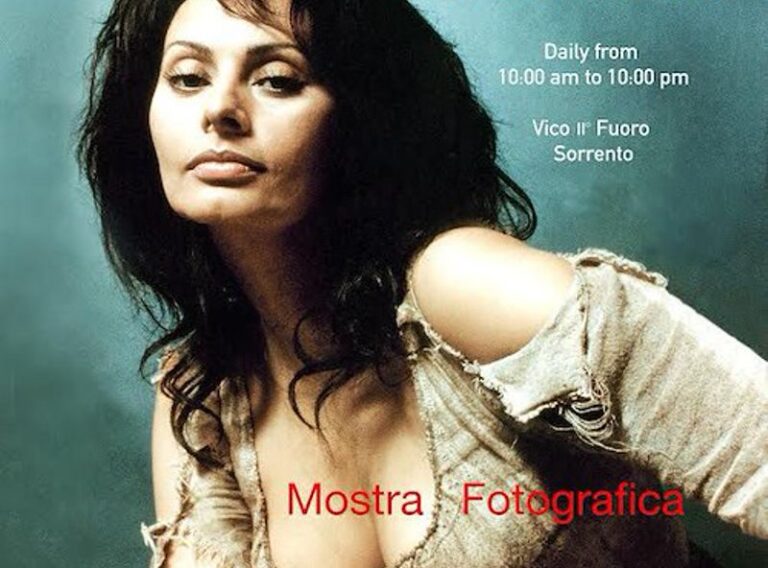 Sorrento: una mostra fotografica in omaggio a Sophia Loren