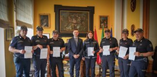 Sorrento, encomi a sei agenti della polizia municipale