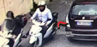 Gragnano: furto a spinta, scooter trascinato dalla costiera Sorrentina fino a Gragnano