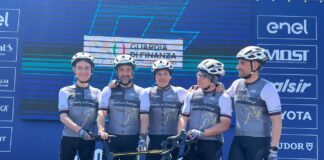 La Guardia di Finanza partecipa alla nona tappa del Giro-E d’Italia a Napoli
