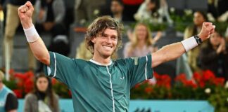 Il conquistatore del Masters 1000 di Madrid è Andrey Rublev