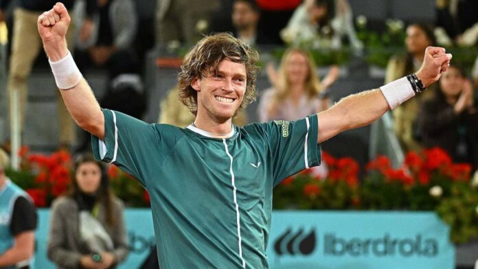 Il conquistatore del Masters 1000 di Madrid è Andrey Rublev