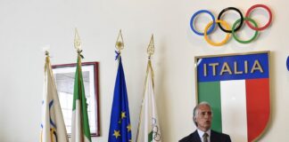 Il presidente del Coni Giovanni Malagò a Torre del Greco