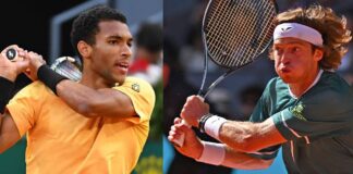 Madrid, finale Auger-Aliassime vs Rublev tra ritiri e match indovinati