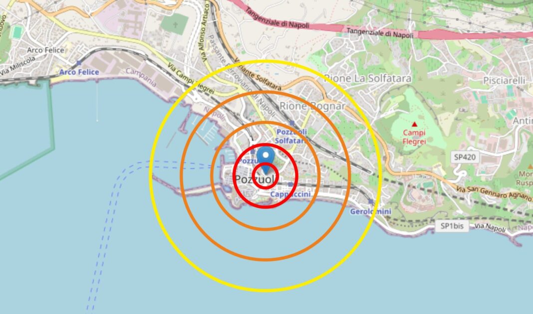 pozzuoli altra scossa 20 maggio ore 23 Continua lo sciame sismico: A Pozzuoli, alle 23 una nuova scossa 3.6