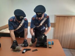 Sant'Antonio Abate, in manette un 53enne, in casa un ordigno, armi e un auto rubata