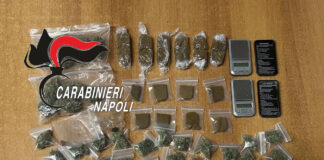 Casoria: carabinieri arrestano un pusher durante un controllo alla viabilità