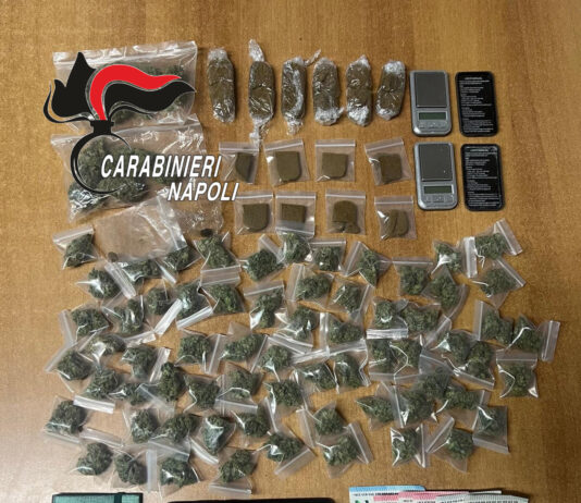 Casoria: carabinieri arrestano un pusher durante un controllo alla viabilità