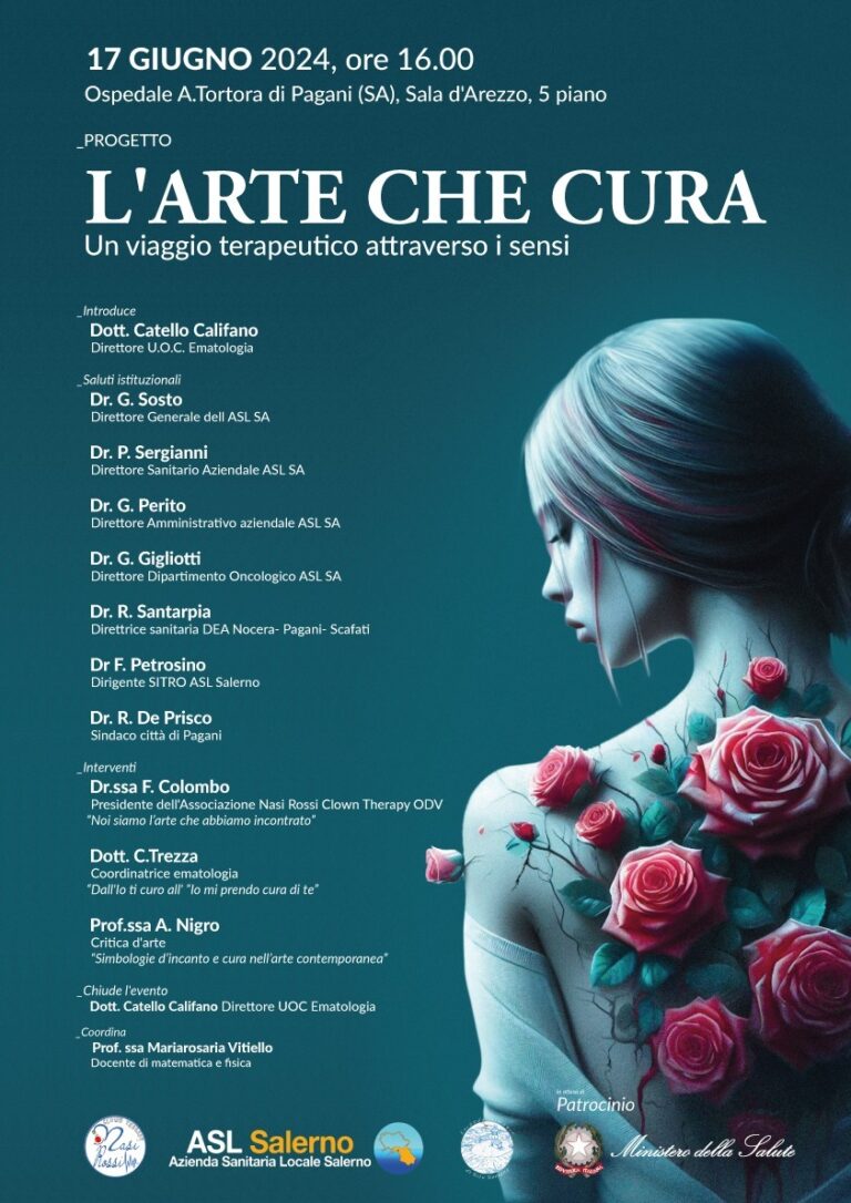 Pagani, “Arte che cura”: un viaggio terapeutico attraverso i sensi Pagani, “Arte che cura”: un viaggio terapeutico attraverso i sensi