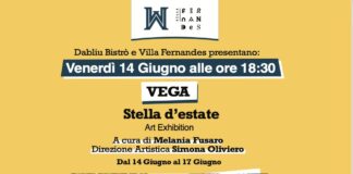 Portici, oggi a Villa Fernandes inaugura "Vega", Art Exhibition, la mostra tra arti pittoriche e musicali