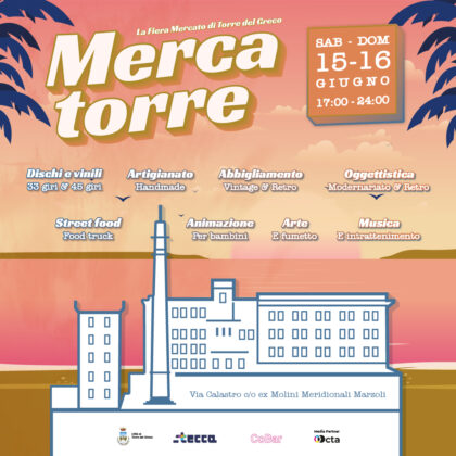 Torre del Greco, Mercatorre in versione serale: sabato 15 e domenica 16 giugno
