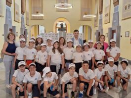 Sorrento, studenti dell'istituto comprensivo Sorrento in visita al Palazzo Municipale