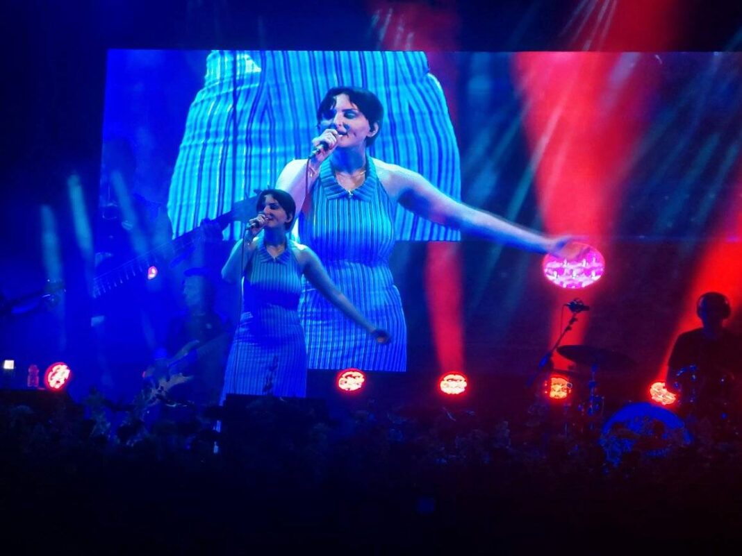 Successo per Arisa in concerto per il ”Pompei è Music Live”