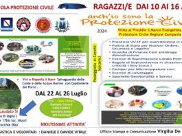 Educazione e prevenzione: a Pollena Trocchia parte i il campo “Anch'io sono la Protezione Civile” 2024 – #SoFort