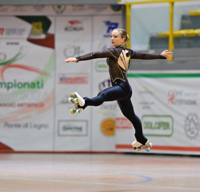 Pattinaggio, Matilde Caputo nuova Campionessa italiana Libero Junior Pattinaggio, Matilde Caputo nuova Campionessa italiana Libero Junior