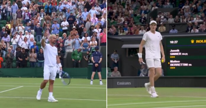 Wimbledon chiama l'Italia risponde Sinner e Fognini al terzo turno Wimbledon chiama l'Italia risponde Sinner e Fognini al terzo turno