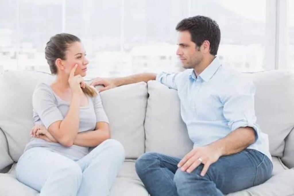 Se necessario, ci si può allontanare fisicamente dalla stanza in cui si sta discutendo per recuperare la calma
