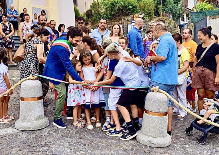 Pimonte, un nuovo parco giochi per bambini nella frazione Franche