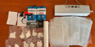 Caivano: droga nel portavivande per bambini, arrestato 47enne. Sequestrati oltre 300 grammi di stupefacenti