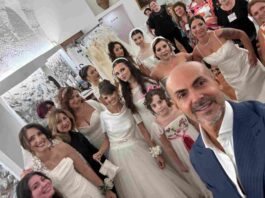 Enzo Miccio è tornato "a casa" per un ottimo motivo: a Boscotrecase la sfilata contro la violenza sulle donne